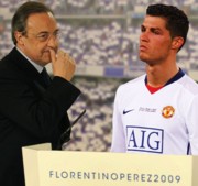 Florentino Perez és Cristiano Ronaldo