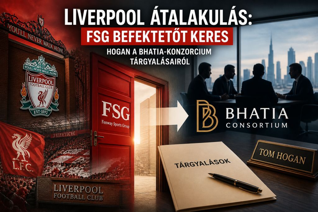 Liverpool átalakulás: az FSG befektetőt fogad, de nem száll ki – Hogan a Bhatia-konzorcium tárgyalásairól