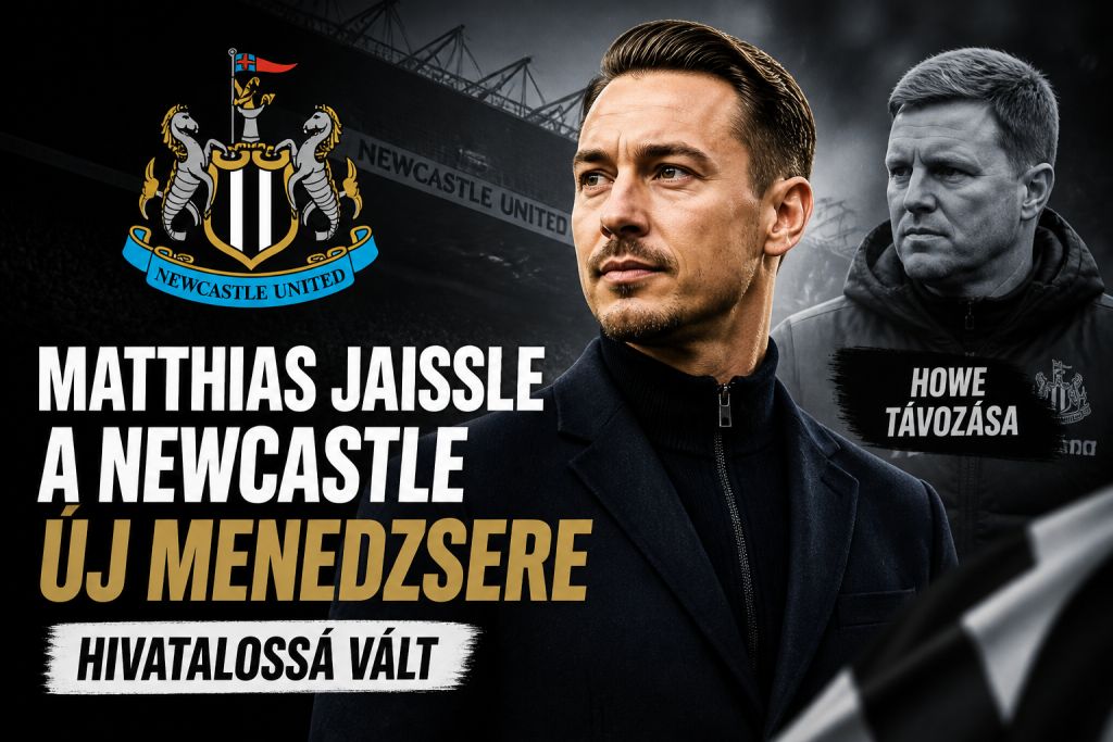 Jaissle érkezik a Newcastle kispadjára – hivatalossá vált Eddie Howe távozása