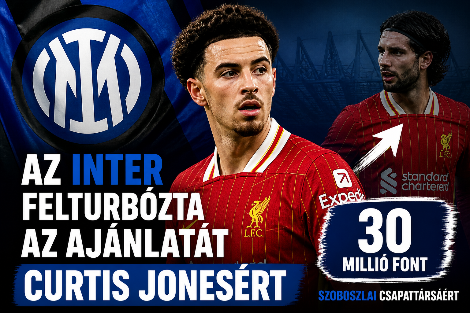Az Inter felturbózta az ajánlatát Curtis Jonesért – 30 millió font Szoboszlai csapattársáért