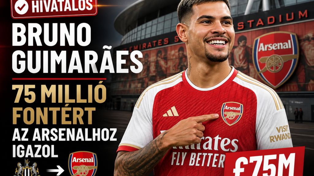 Bruno Guimarães az Arsenalban
