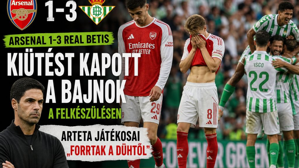 Arsenal 1-3 Real Betis
