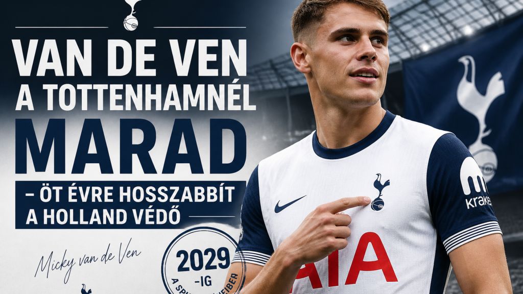 Van de Ven a Tottenhamnél