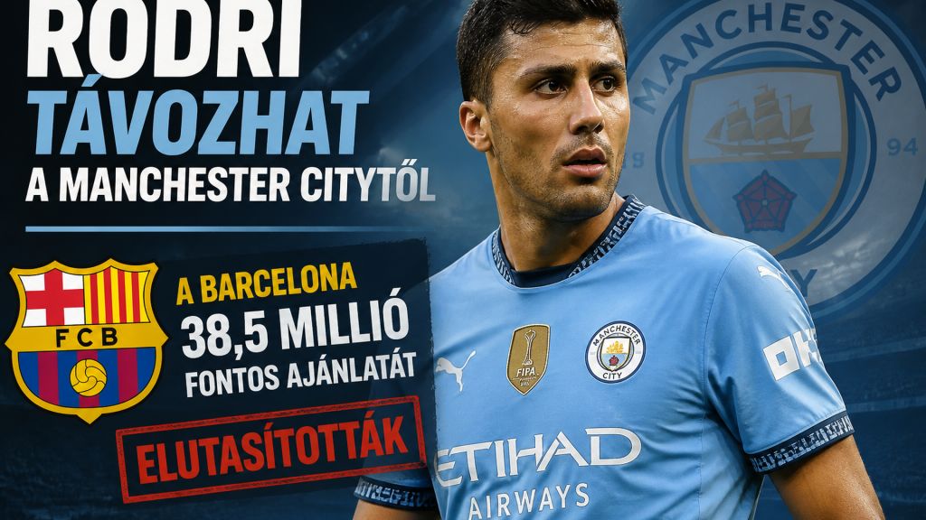Rodrit eladná a Manchester City