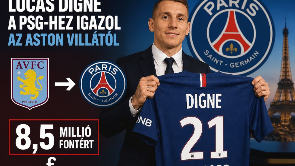 Lucas Digne 8,5 millió fontért a PSG-hez igazol 