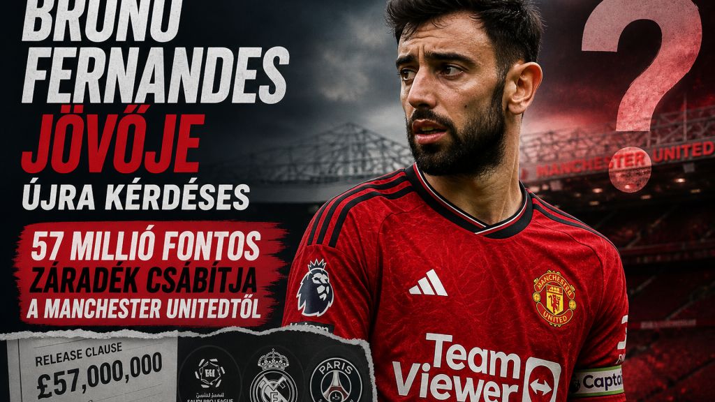 Bruno Fernandes a United kapitányaként a figyelem középpontjában