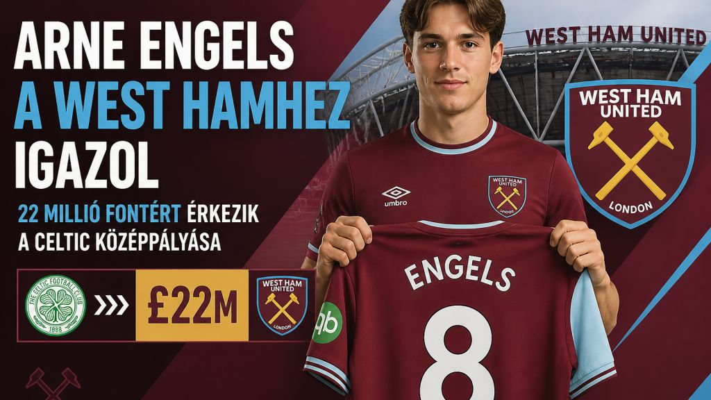 Arne Engels a Premier League-be igazol a Celtictől