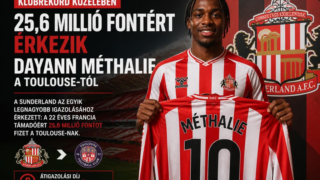 Dayann Méthalie a Sunderland új balhátvédje lehet