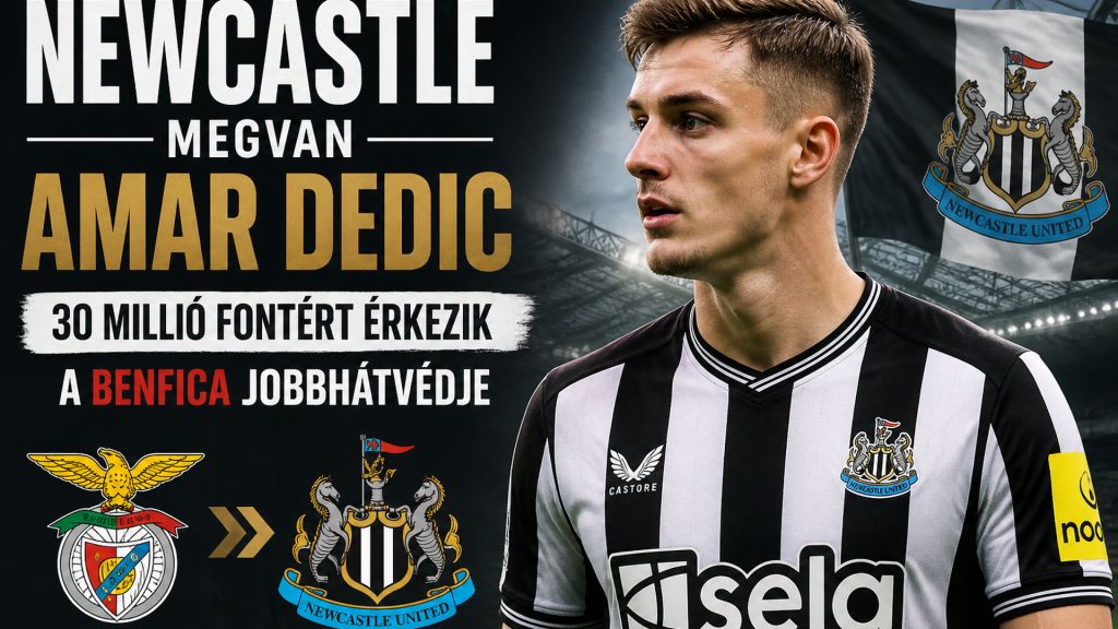 Amar Dedic a Newcastle új jobbhátvédje lehet