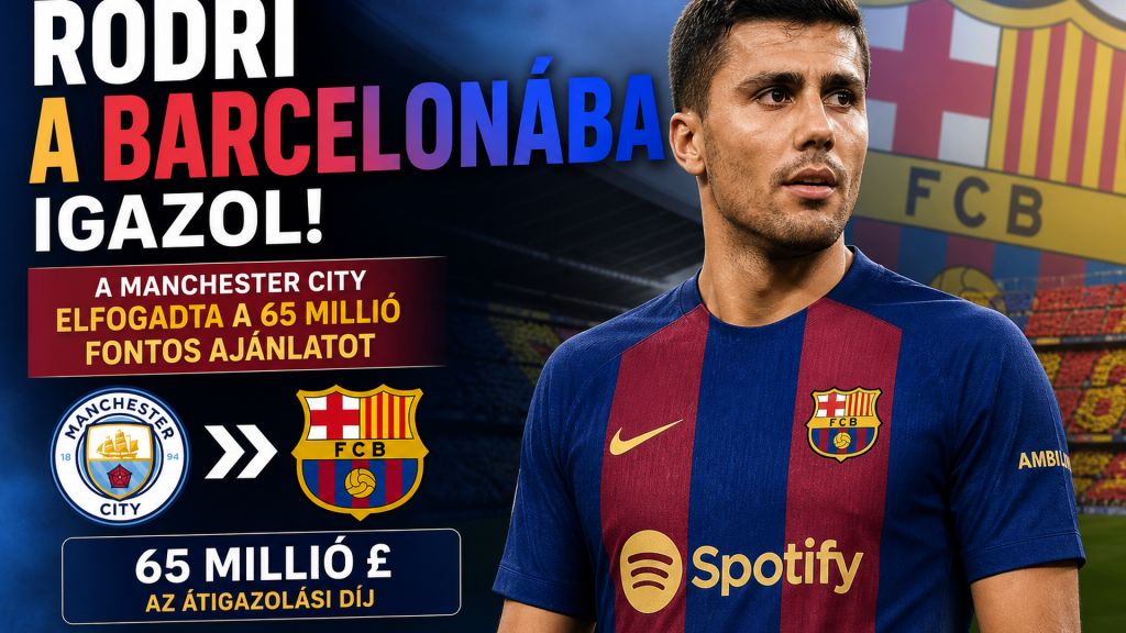Rodri hét trófeadús év után hagyja el a Manchester Cityt