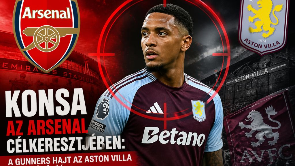 Ezri Konsa lehet az Arsenal új középhátvédje az Aston Villától
