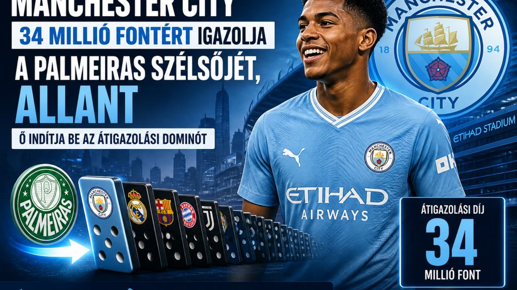 Manchester City: Allan Elias érkezése indítja be a nyári átigazolási dominót (illusztráció)