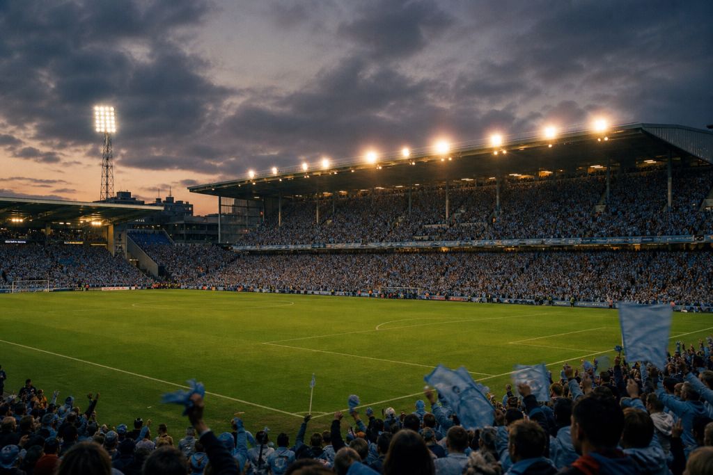 Saját tulajdonú stadion, telt ház – huszonöt év után újra az élvonalban a Sky Blues
