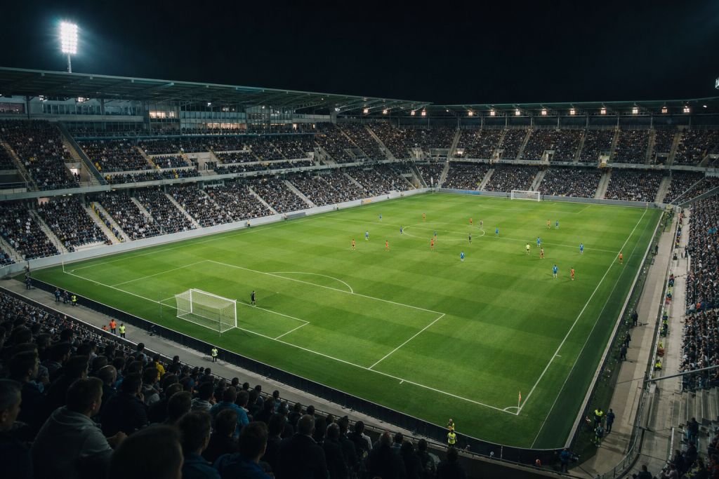 Bajnokok Ligája-este egy portugál stadionban – illusztráció